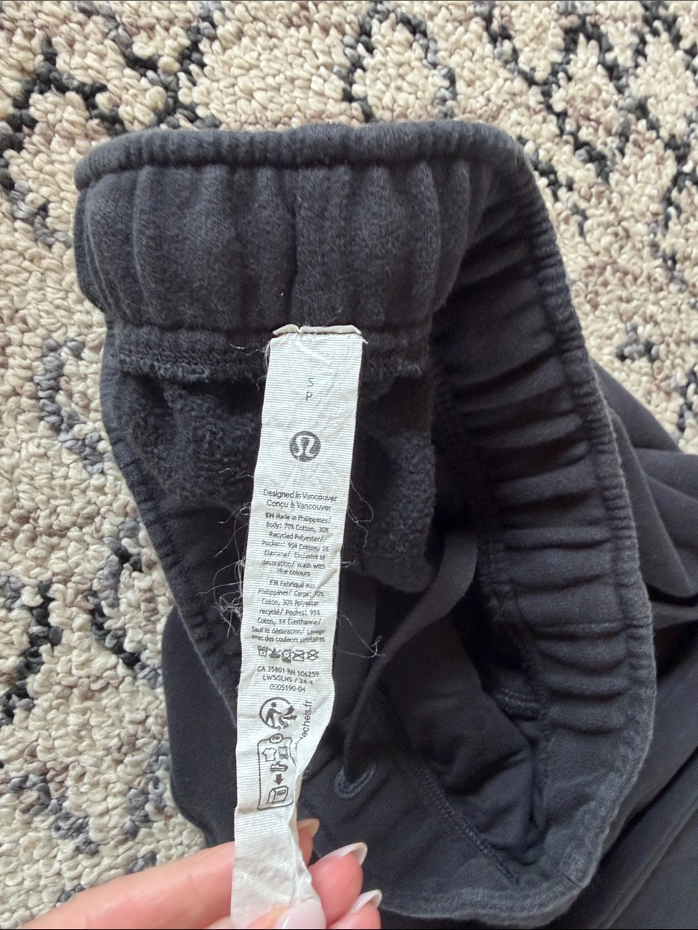 Black Jogger Sweatpants - Picture 5 of 5